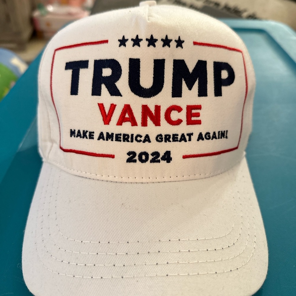 Donald Trump authentic official 2024 campaign hat Trump/Vance RARE MAGA